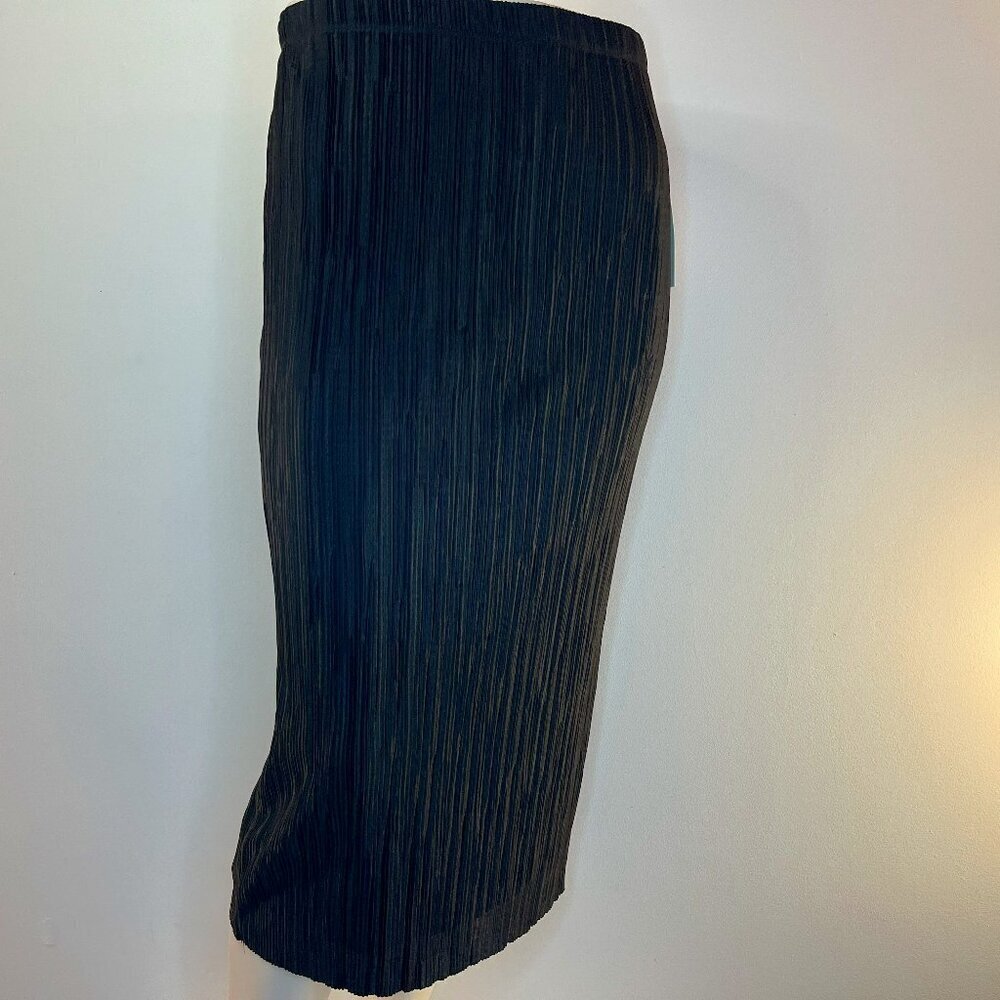 JULES & LEOPOLD Women's Black Crinkle Skirt - Size Small - NWT